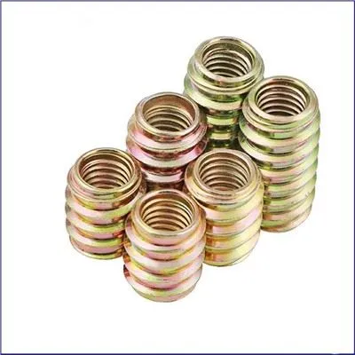 Piulițe filetate pentru lemn